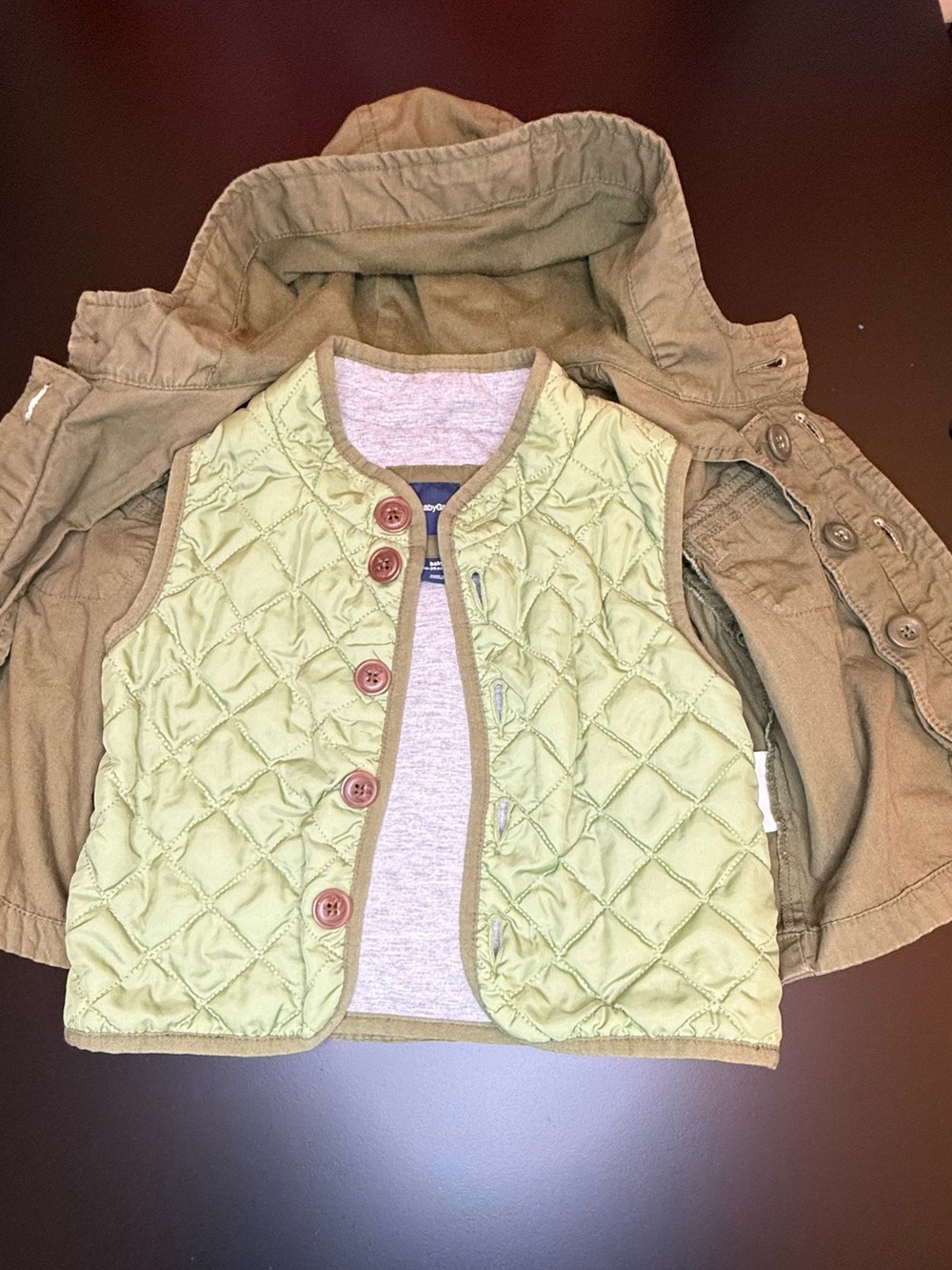 Baby Gap 2-in-1 Jacket Vest Sz 18-24m